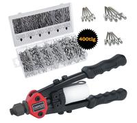 Profi Pinza Per Rivetti Con 400 Pezzi Di Rivetti A Scomparsa