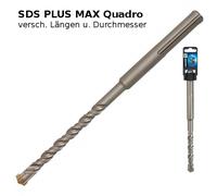 Profi Quadro Sds Max Martello S4 per Scavare Punta Trapano Muratura Calcestruzzo