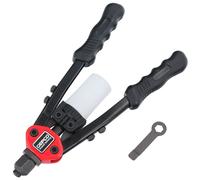 Profi Rivettatrice Manuale a Braccio Lungo con Recipiente di Raccolta 220 mm