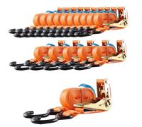 Profi Set Cinghia Di Tensionamento A Cricchetto 2 Pezzi 5 m 0,8 t 800 kg