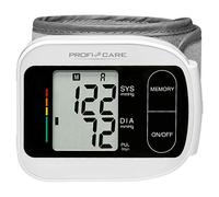 ProfiCare 330180 PC-BMG 3018 - Sfigmomanometro da polso, misurazione automatica della pressione sanguigna e della frequenza cardiaca