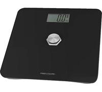 ProfiCare® Bilancia pesapersone senza batteria, bilancia con campo di misurazione da 5 g a 180 kg e ampio display LCD, bilancia pesapersone digitale con energia cinetica e superficie in vetro - PC-PW 3112 nero