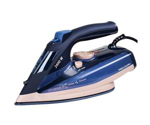 Proficare, Ferro da stiro 2600W PC-DB3126 Blu-Rosa, Funzione Getto Vapore, Vapore Verticale, Autopulente, 3 Livelli di Vapore, Contenitore da 300ml, Maniglia Soft Touch, Antigoccia e Anticalcare