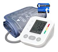 ProfiCare, Misuratore di pressione del braccio superiore con indicatore, comodo collegamento a 360°, PC-BMG3121, Bianco,