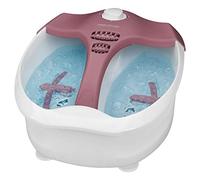 ProfiCare PC-FM 3027 - Massaggiatore per piedi riscaldato, effetto Whirpool intenso, 4 livelli, applicazione con e senza acqua, colore: Bianco/Rosso