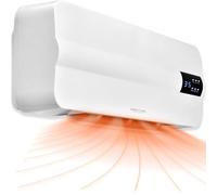 ProfiCare® Termoventilatore da parete con rilevamento aperto, radiatore fino a 60 mq, riscaldamento elettrico per montaggio a parete, con materiale di montaggio, riscaldamento con cavo da 1,5 m,