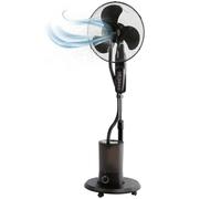 ProfiCare® Ventilatore silenzioso con umidificatore | funzione girevole | altezza e angolo regolabili | 3 livelli | Timer | Ventilatore a pavimento molto silenzioso | Ventilatore con telecomando | Fan