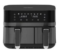 Friggitrice ad aria calda ProfiCook | Sistema Ready simultaneo | 9 litri | Friggitrice ad aria calda a 2 camere | Frittura senza grassi | Vasca antiaderente | Friggitrice ad aria | PC FR 1295 H