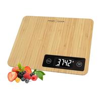 ProfiCook® Bilancia da cucina in 100% bambù, digitale, portata fino a 5000 g, bilancia da cucina digitale con unità di misura ordinabili, display LCD, funzione tara, bilancia PC-KW 1271