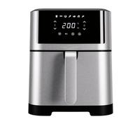 ProfiCook PC-FR 1269 H friggitrice Singolo 8 L Indipendente 1800 W Friggitrice ad aria calda Nero, Acciaio inox