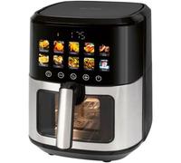 ProfiCook PC-FR 1286 H friggitrice Singolo 6,5 L Indipendente 1700 W Friggitrice ad aria calda Nero, Acciaio inox