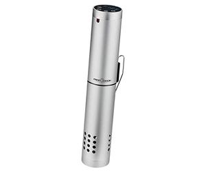 ProfiCook WiFi-Sous Vide Garer PC-SV 1159, vitamine, sostanze nutritive e aromi vengono preservati, cottura puntuale dei cibi con regolazione elettronica della temperatura, alluminio