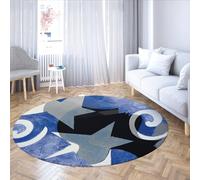 Profil da Lettera Amorosa di Georges Braque 1963 Circle Rugs Cubismo Astrazione Tappeto rotondo per soggiorno Ufficio Studio Floor Decor 91cm(Rotondo)