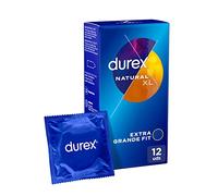 Profilacticos Durex Natural Xl Easy 12U in Gomma