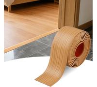 Profilato di transizione per pavimento in PVC - 2 mm di spessore × 5 cm di larghezza, strisce autoadesive per pavimenti in laminato, barre divisorie per porte, striscia piatta per l'unione dei bordi