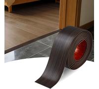 Profilato di transizione per pavimento in PVC - 2 mm di spessore × 5 cm di larghezza, strisce autoadesive per pavimenti in laminato, striscia divisoria per porta, striscia piatta per l'unione dei