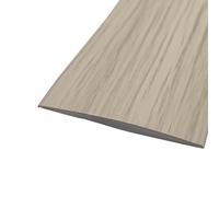 Profilato di transizione per pavimento, striscia autoadesiva in PVC da 1m*5cm, divisorio per porta in PVC, striscia per soglia di pavimentazione per piastrelle, legno, laminato, unisce gli spazi