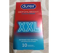 profilattici Durex XXL 10 preservativi sottili marchio CE