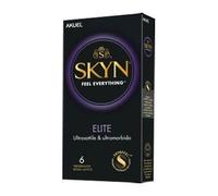 Profilattico Ansell Akuel Skin Elite 6 Pezzi