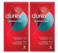 Profilattico Durex Supersottile Close Fit 6 Pezzi 2x6 St