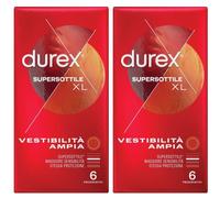 Profilattico Durex Supersottile Xl 6 Pezzi - Risparmia il 10% con il c