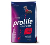 Prolife grain free adult sensitive manzo e patate mini 7kg