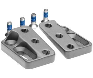 Profile Design Cuscinetto Bracciolo Aerobar Cuneo 10 Gradi - Nero