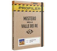 PROFILER - Mistero Nella Valle Dei Re - Macabra scoperta in una tomba faraonica - Gioco di società Escape Game - Gioco d'indagine collaborativa coinvolgente, 1-6 giocatori
