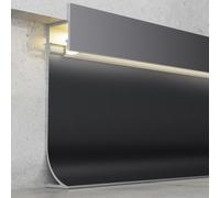 Profili alluminio per strisce LED 2 metri Lineari Angolari Incasso Cartongesso