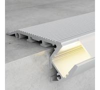 Profili alluminio per strisce LED 2 metri Lineari Angolari Incasso Cartongesso