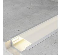 Profili alluminio per strisce LED 2 metri Lineari Angolari Incasso Cartongesso