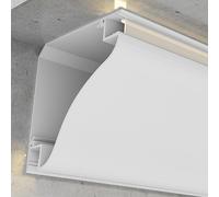 Profili alluminio per strisce LED 2 metri Lineari Angolari Incasso Cartongesso