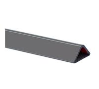 Profili angolari di protezione, Protezione angolare da parete in PVC autoadesivo multicolore, misure multiple(Gray,2.5x270cm/1x106in)