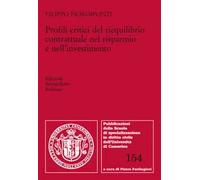 Profili critici del riequilibrio contrattuale nel risparmio e nell'investimento