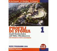 Profili di storia dall'antichità all'alto Medioevo. Con Dossier di fonti e documenti. Per le Scuole superiori. Con espansione online (Vol. 1)