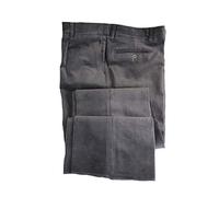 Profili di Toscana.Pantalone Uomo Velluto Duca Visconti di Modrone Elasticizzato.Taglie Forti.Made in Italy (62, Grigio)