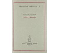 Campana,Augusto. - Profili e ricordi.