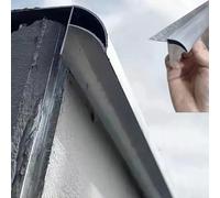 Profili in Alluminio per Esterni, Profilo per grondaia, Dispositivo di Protezione per pareti con Barra antigoccia a Becco d'aquila, Striscia di rifinitura per Tetto/grondaia/Bordo Parete, Facile