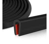 Profili in gomma adesivo guarnizione in gomma profilo di protezione dei bordi EPDM guarnizione a U in gomma per porte auto lamiera pannelli di metallo (3,2mm×6m)