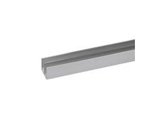 Profilo a doppia U 1 m 20x18 mm argento brillante Alluminio argento