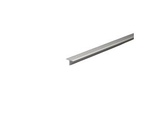 Profilo a T in alluminio anodizzato Tialu 2,7 m Argento