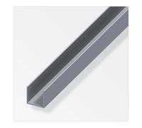 PROFILO A U 29.5x2.4 ALLUMINIO NATURALE - 1 METRO.