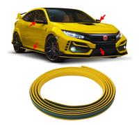 Profilo Adesivo a C per Auto, Universale, Giallo, 11 mm x 1,5 mt