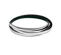 Profilo adesivo cromato - 4 m - 14 mm