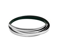 Profilo adesivo cromato - 4 m - 14 mm
