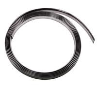 Lampa Profilo adesivo cromato nero - 25 m - 39 mm