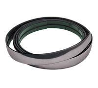 Profilo adesivo cromato nero - 4 m - 39 mm