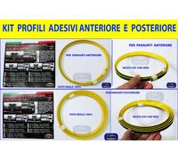 Profilo Adesivo Giallo Paraurti Anteriore Posteriore Tuning Alfa Romeo Giulietta