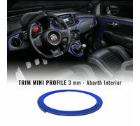 Profilo Adesivo per Interni Fiat 500 Abarth, Blu