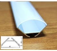 Profilo Alluminio angolare grande a plafoniera Strisce Strip LED Barra Rigida